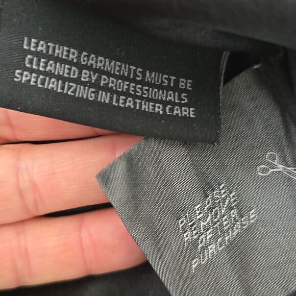 R&O Reilly Olmes 100% Genuine Leather Belted  Jacket size medium - Picture 7 of 13